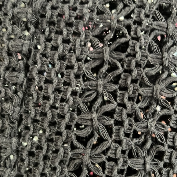 Knit cropped sweater, long sleeve - Picture 4 of 4